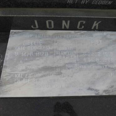 JONCK Roelf Petrus 1880-1978 :: JONCK Piet 1918-1986 & Cellie OUGLAS 1920-1991 _2