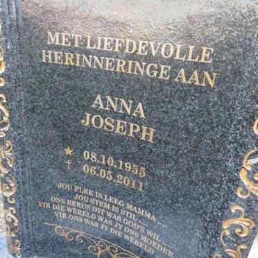 JOSEPH Anna 1955-2011