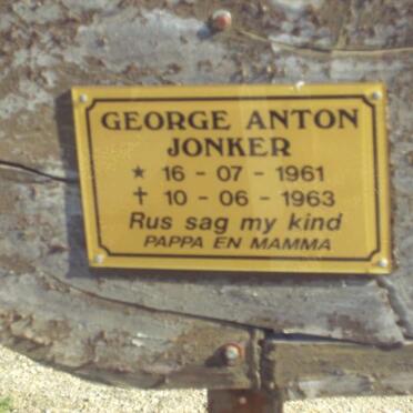 JONKER George Anton 1961-1963