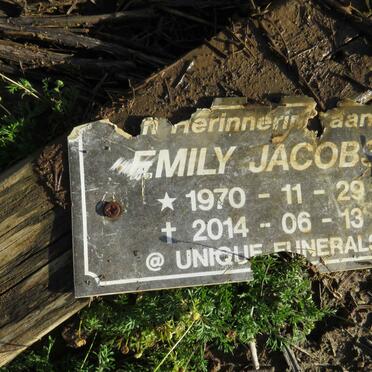 JACOBS Emily 1970-2014