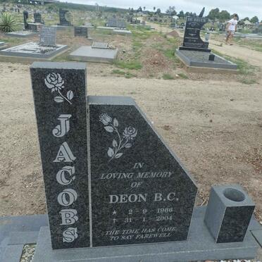 JACOBS Deon B.C. 1966-2004
