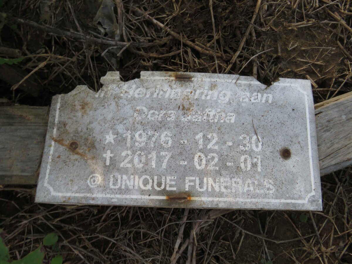 JAFTHA Dora 1976-2017