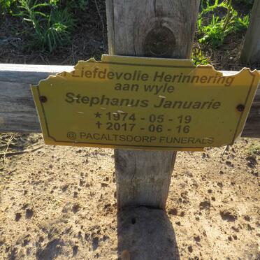 JANUARIE Stephanus 1974-2017