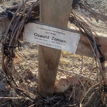 JANSEN Oswald 1965-2021