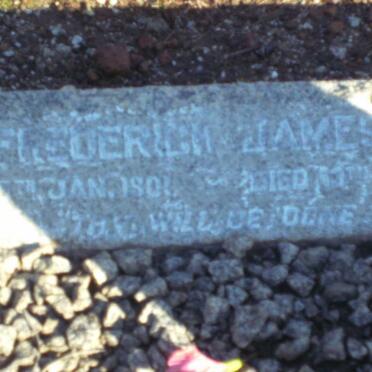 JAMES Frederick 1901-19??