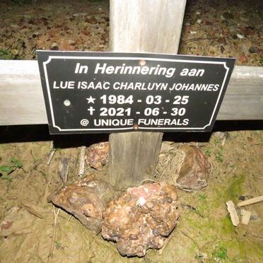 JOHANNES Lue Isaac Charluyn 1984-2021