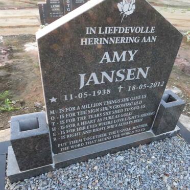 JANSEN Amy 1938-2012