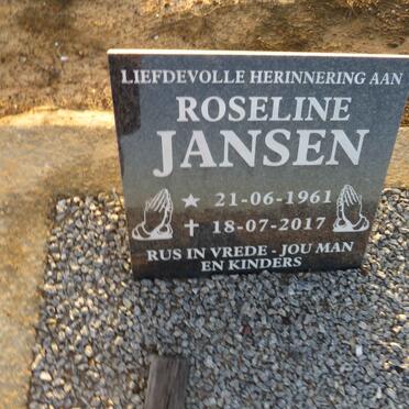 JANSEN Roseline 1961-2017