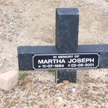 JOSEPH Martha 1964-2001
