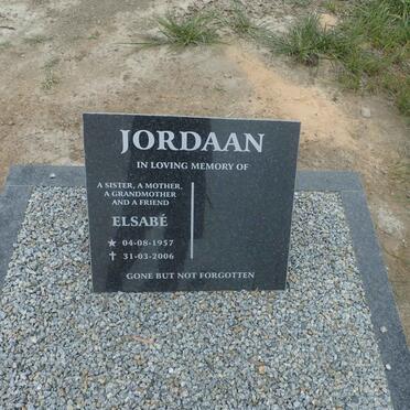 JORDAAN Elsabe 1957-2006