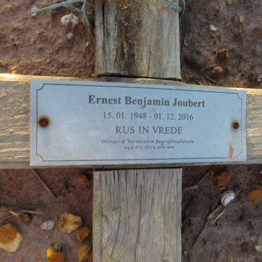 JOUBERT Ernest Benjamin 1948-2016