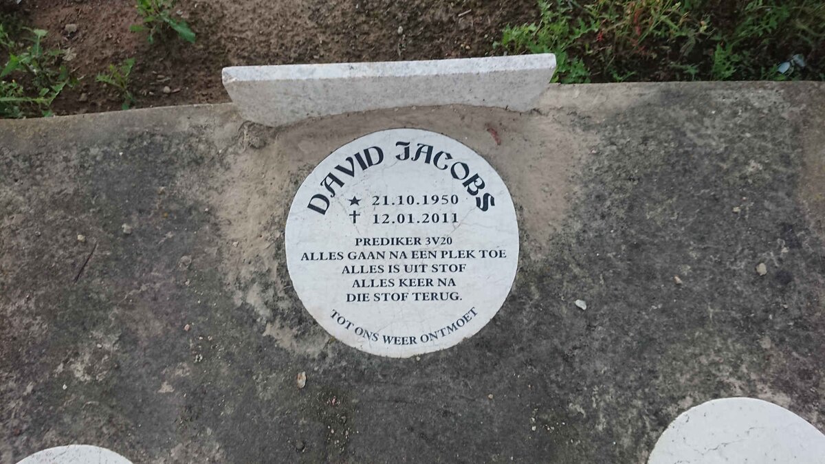 JACOBS David 1950-2011