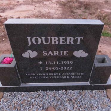 JOUBERT Sarie 1939-2022