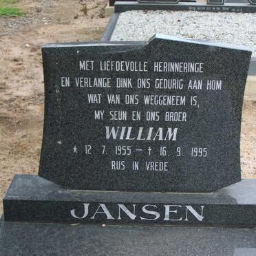JANSEN William 1955-1995