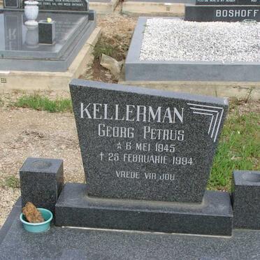 KELLERMAN Georg Petrus 1945-1994