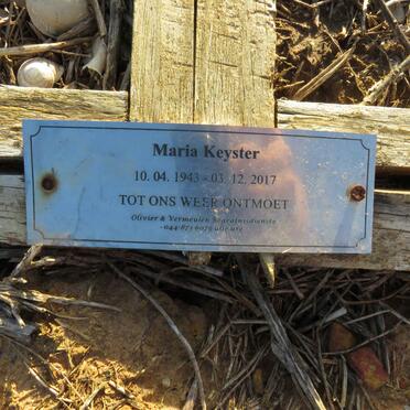 KEYSTER Maria 1943-2017