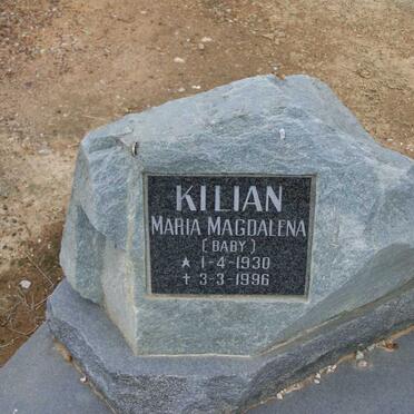 KILIAN Maria Magdalena 1930-1996