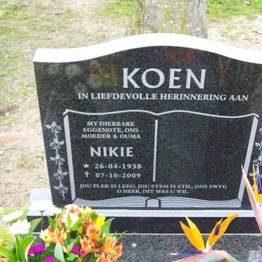 KOEN Nikie 1938-2009