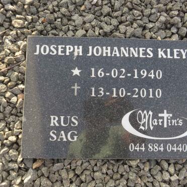 KLEYN Joseph Johannes 1940-1910