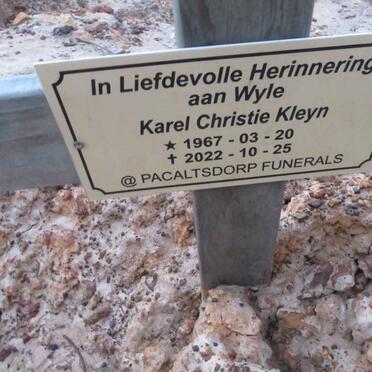 KLEYN Karel Christie 1967-2022