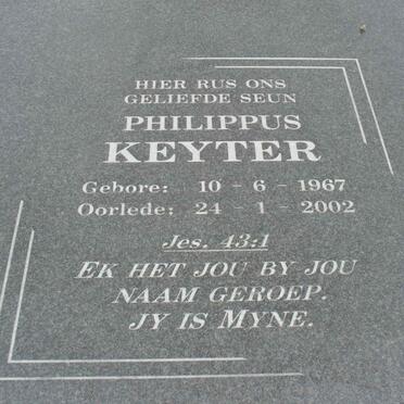 KEYTER Philippus 1967-2002