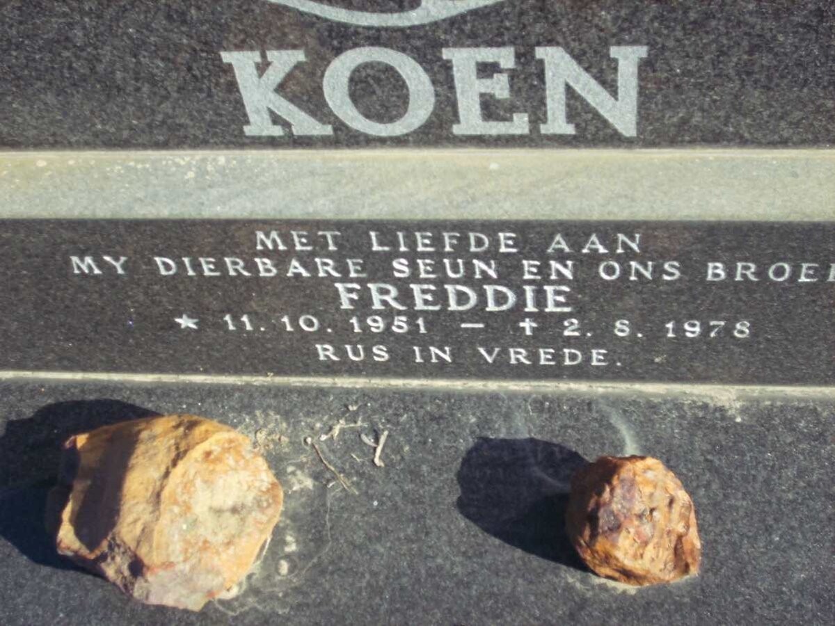 KOEN Freddie 1951-1978
