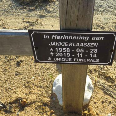 KLAASSEN Jakkie 1958-2019
