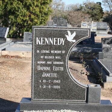 KENNEDY Daphne Edith Janette 1949-1995