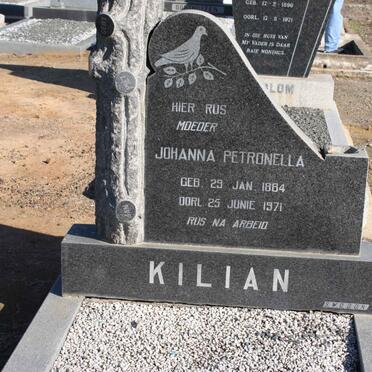 KILIAN Johanna Petronella 1884-1971