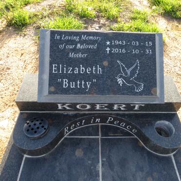KOERT Elizabeth 1943-2016