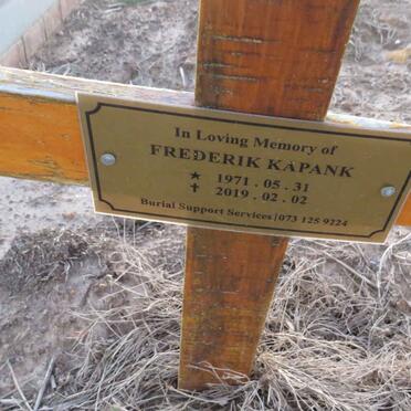 KAPANK Frederik 1971-2019