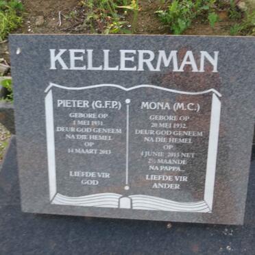 KELLERMAN G.F.P. 1931-2013 & M.C. 1932-2013