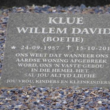 KLUE Willem David 1957-2012