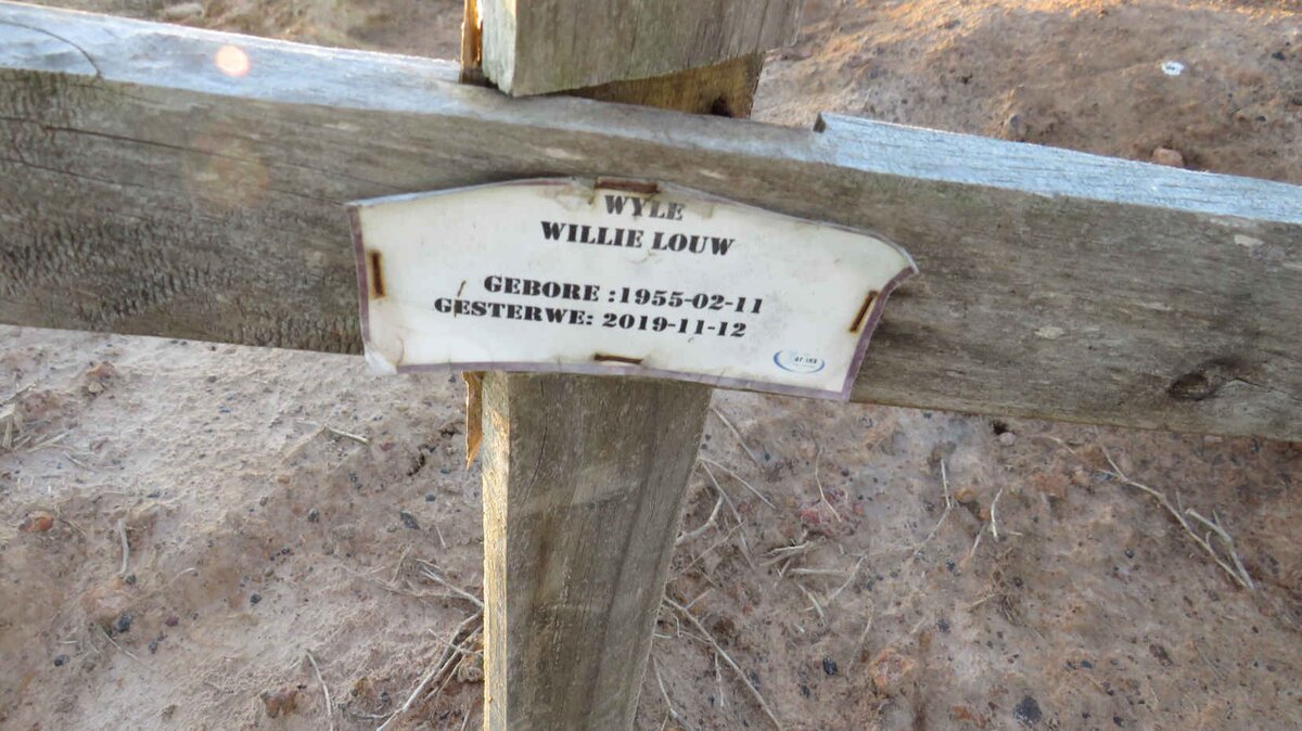 LOUW Willie 1955-2019