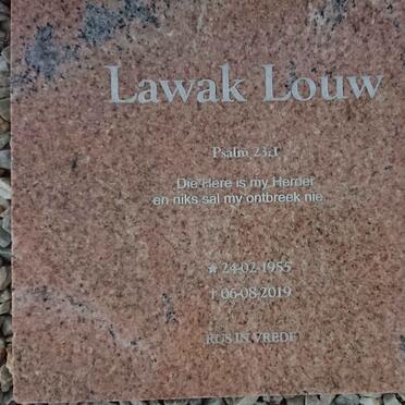 LOUW Lawak 1955-2019