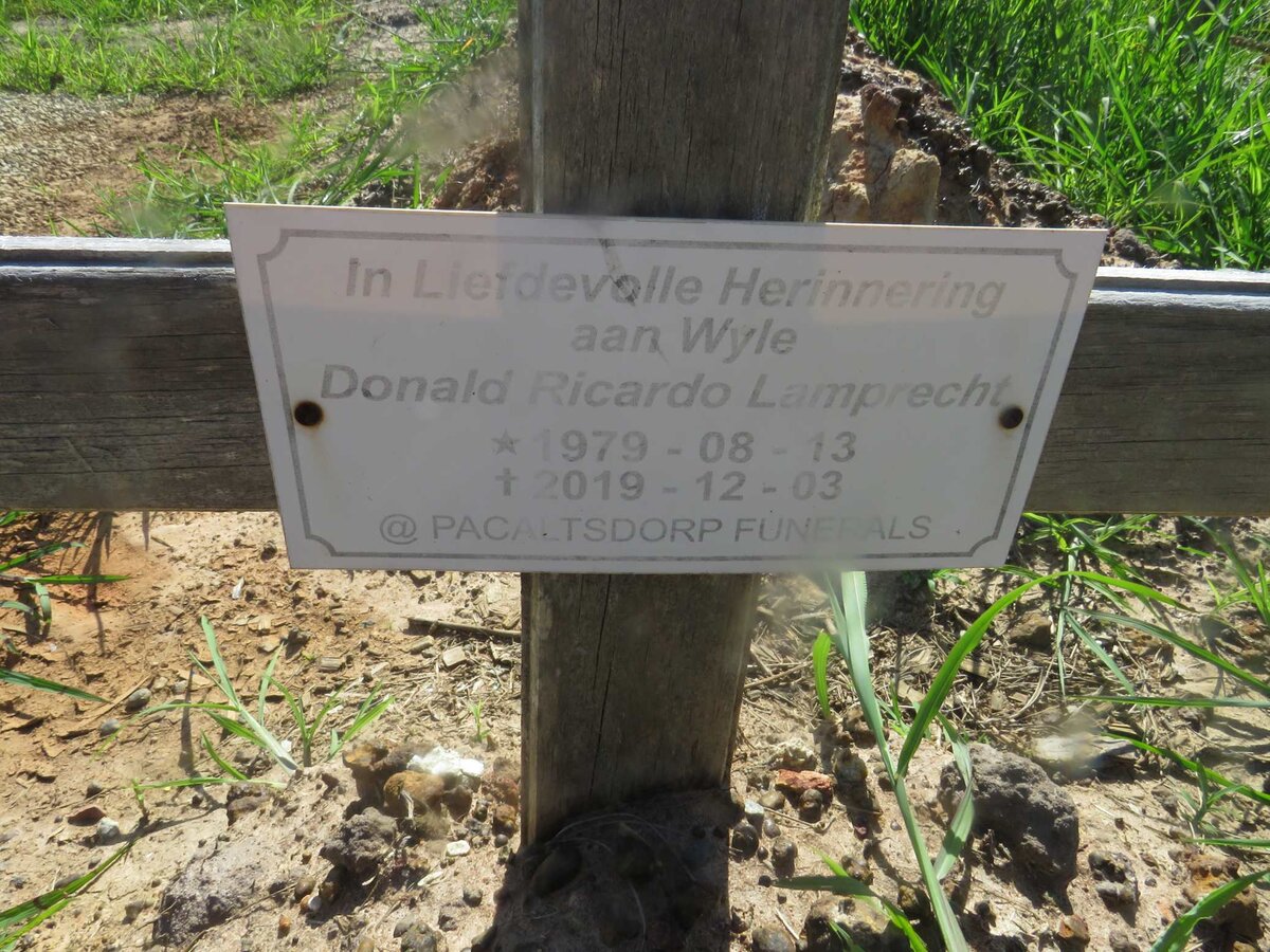 LAMPRECHT Donald Ricardo 1979-2019