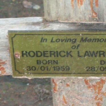 LAWRENCE Roderick 1959-2002