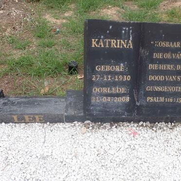 LEE Katrina 1930-2008