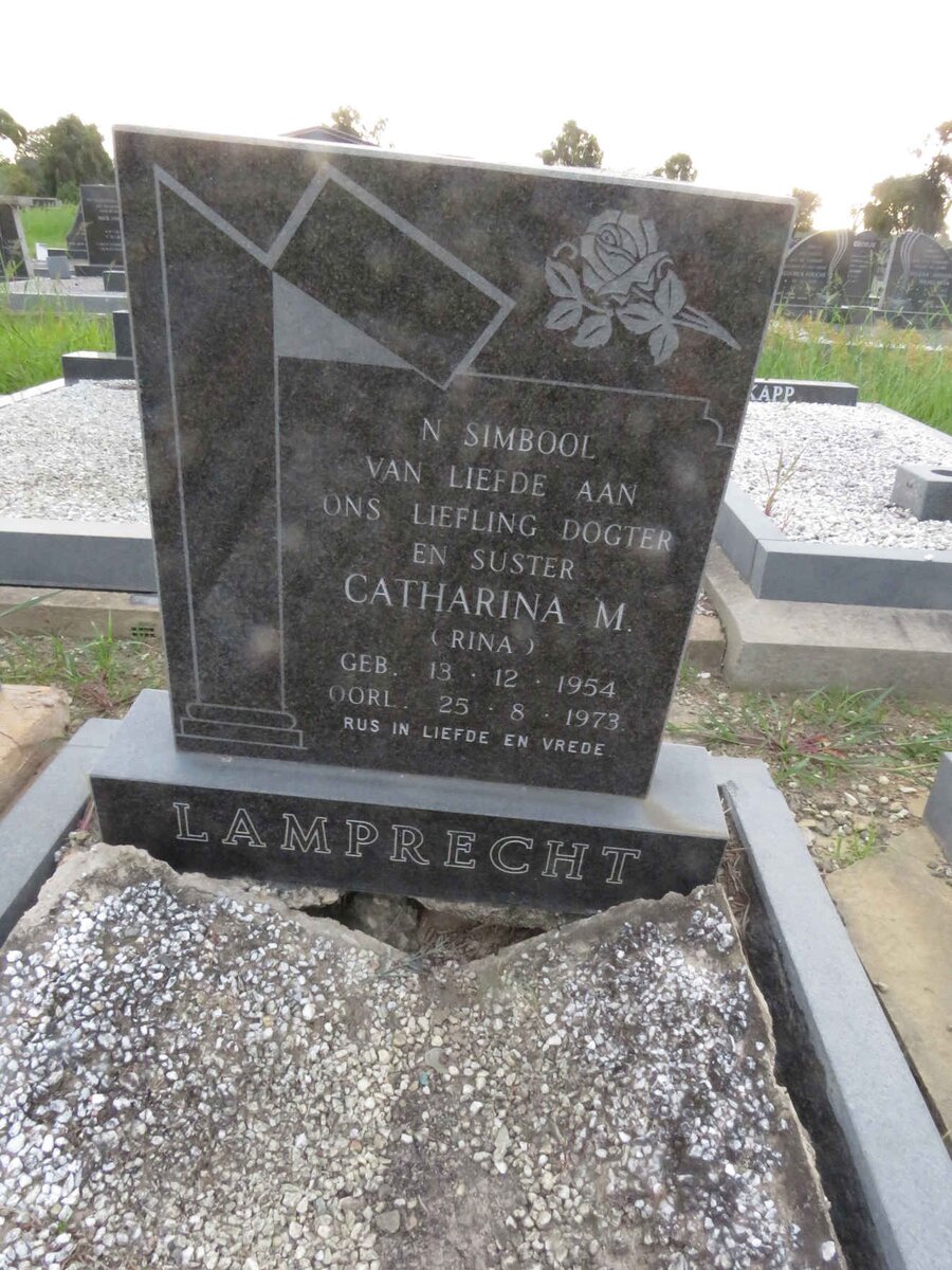 LAMPRECHT Catharina M. 1954-1973