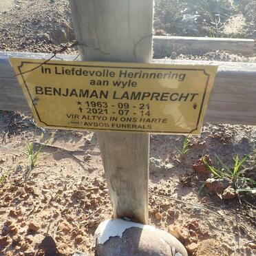 LAMPRECHT Benjaman 1963-2021
