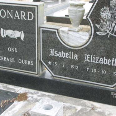 LEONARD Isabella Elizabeth 1912-1983