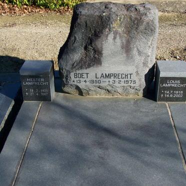 LAMPRECHT Louis 1918-2002 &amp; Hester 1921-2007 :: LAMPRECHT Boet 1950-1975