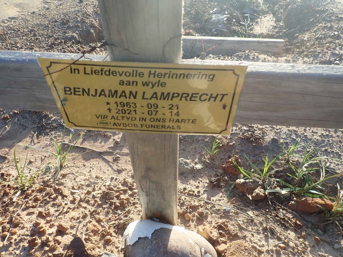 LAMPRECHT Benjaman 1963-2021