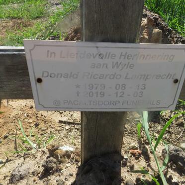 LAMPRECHT Donald Ricardo 1979-2019