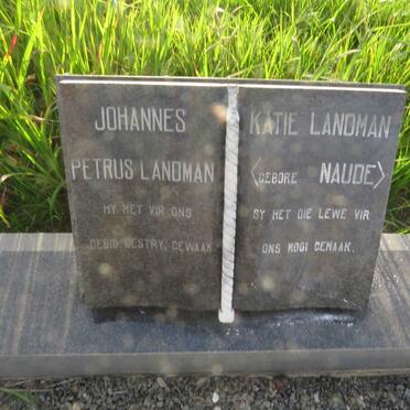 LANDMAN Johannes Petrus &amp; Katie NAUDE