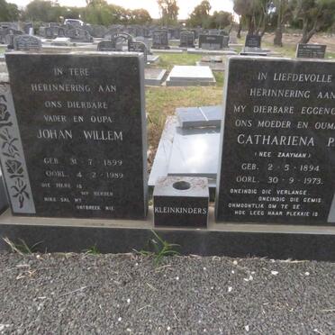 LODEWYKS Johan Willem 1899-1989 & Cathariena P. nee ZAAYMAN 1894-1973_1