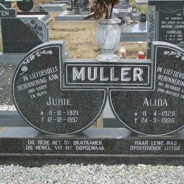 MULLER Jurie 1921-1997 &amp; Alida 1928-1996