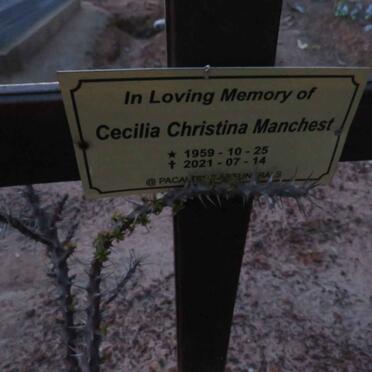 MANCHEST Cecilia Christina 1959-2021