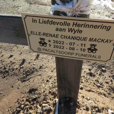 MACKAY Elle-Renae Chanique 2022-2022