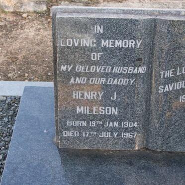MILESON Henry J. 1904-1967